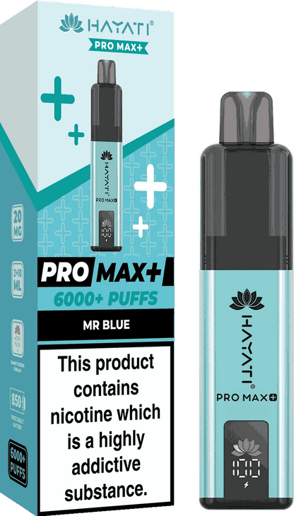 Hayati Pro Max Plus 6000 Puffs Box of 5