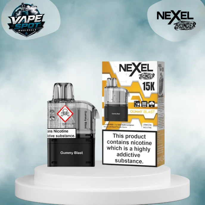 Nexel Thunder 15k Replacement Pods Pack of 10