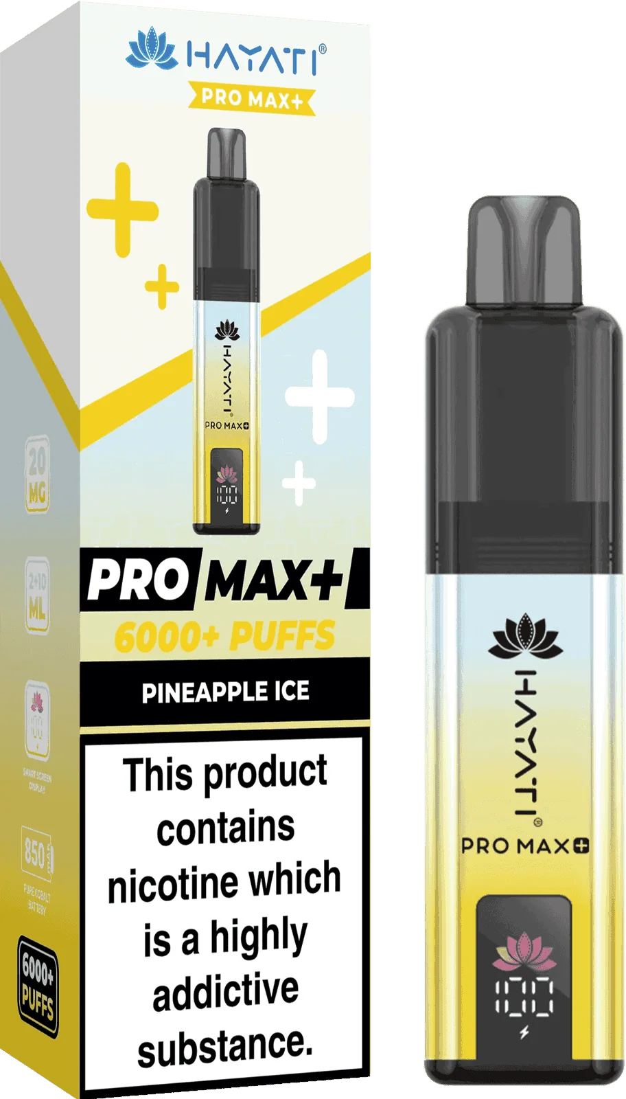 Hayati Pro Max Plus 6000 Puffs Box of 5