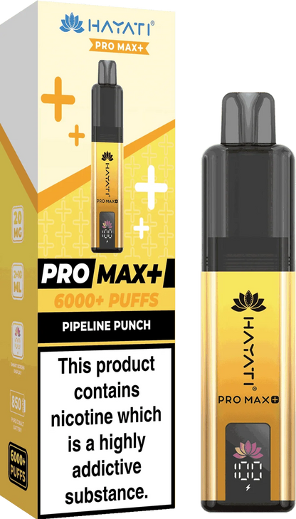 Hayati Pro Max Plus 6000 Puffs Box of 5