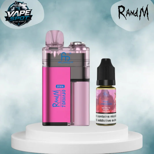 RandM Tornado 25000 Puffs Prefilled Pod Kit - Box of 5