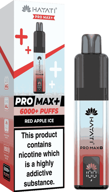 Hayati Pro Max Plus 6000 Puffs Box of 5