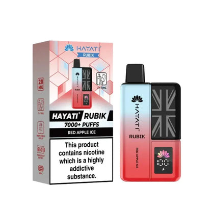 Hayati Rubik 7000 Puffs Prefilled Pod Kit I Box Of 5