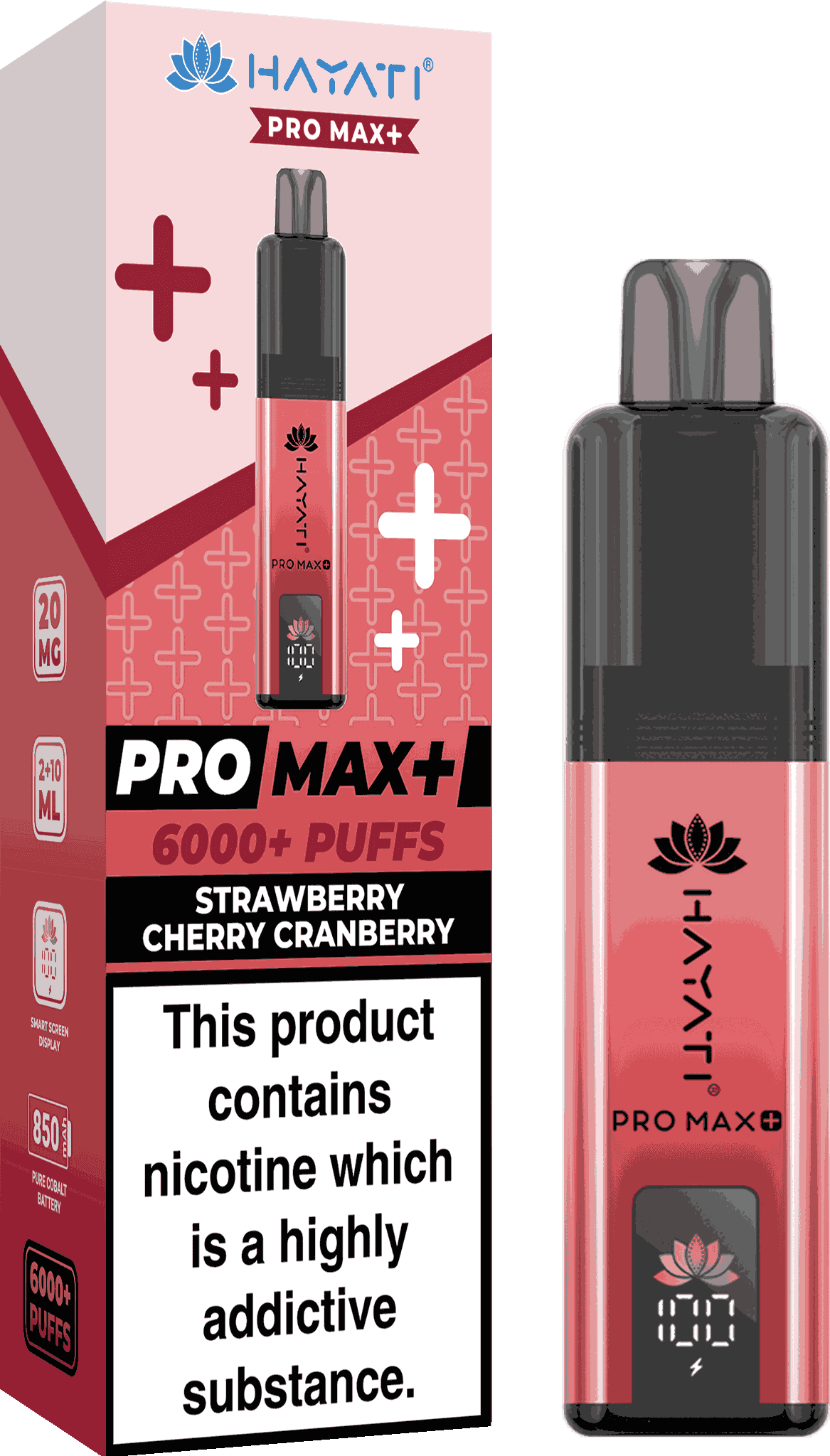 Hayati Pro Max Plus 6000 Puffs Box of 5