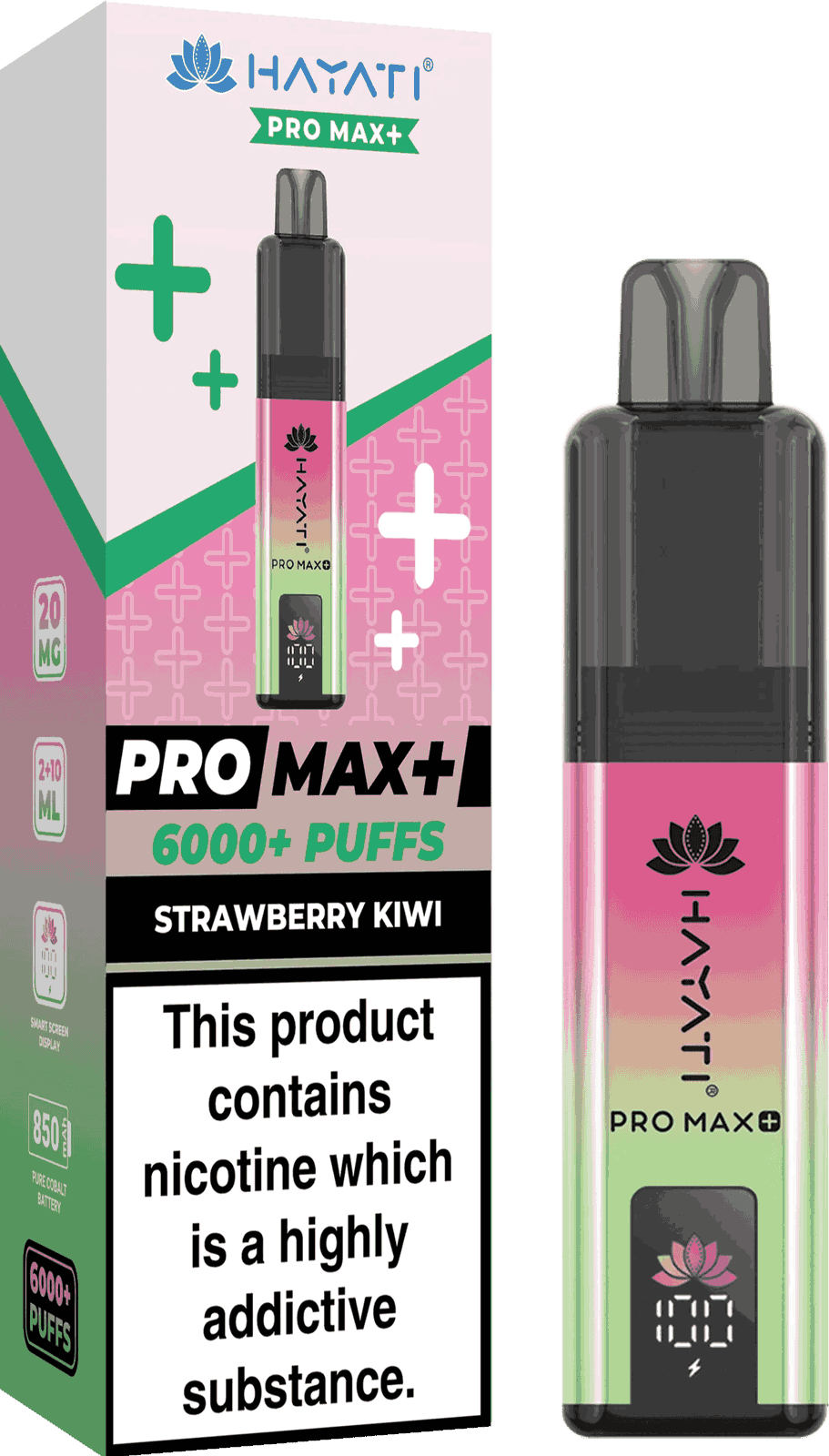 Hayati Pro Max Plus 6000 Puffs Box of 5