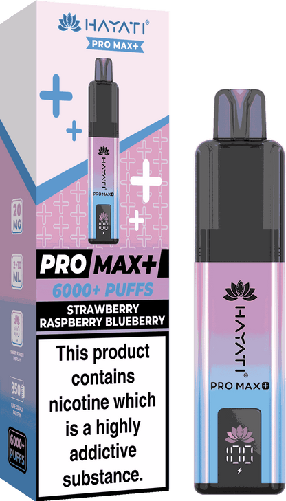 Hayati Pro Max Plus 6000 Puffs Box of 5