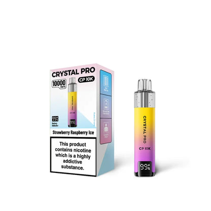 Crystal Pro 10000 (CP10K) Prefilled Vape Kit Box of 5