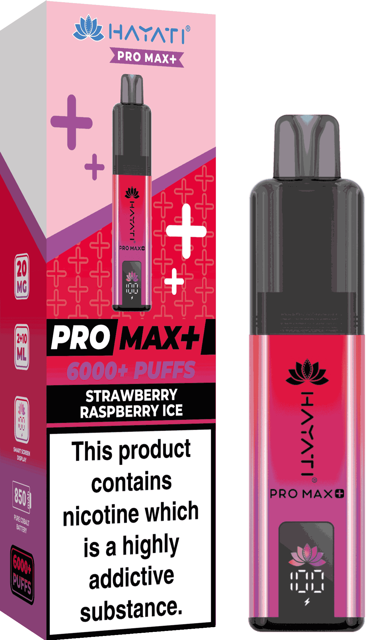 Hayati Pro Max Plus 6000 Puffs Box of 5
