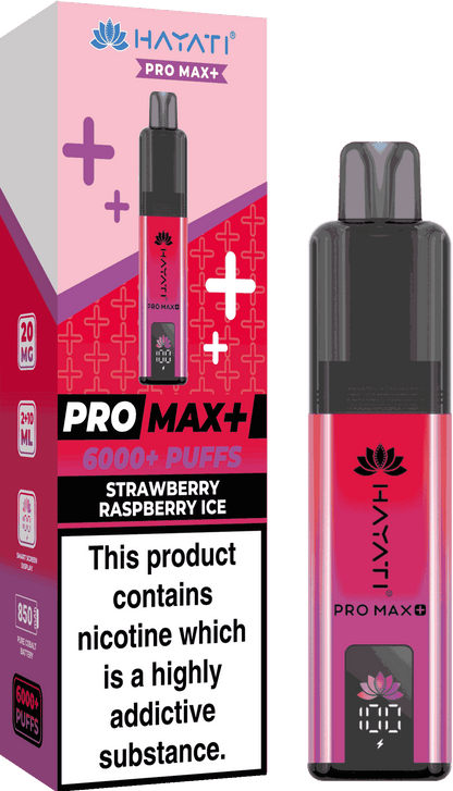 Hayati Pro Max Plus 6000 Puffs Box of 5