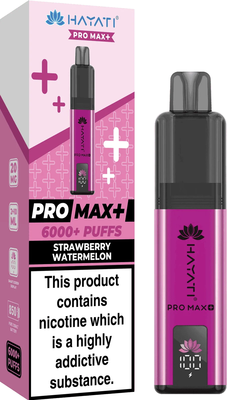 Hayati Pro Max Plus 6000 Puffs Box of 5