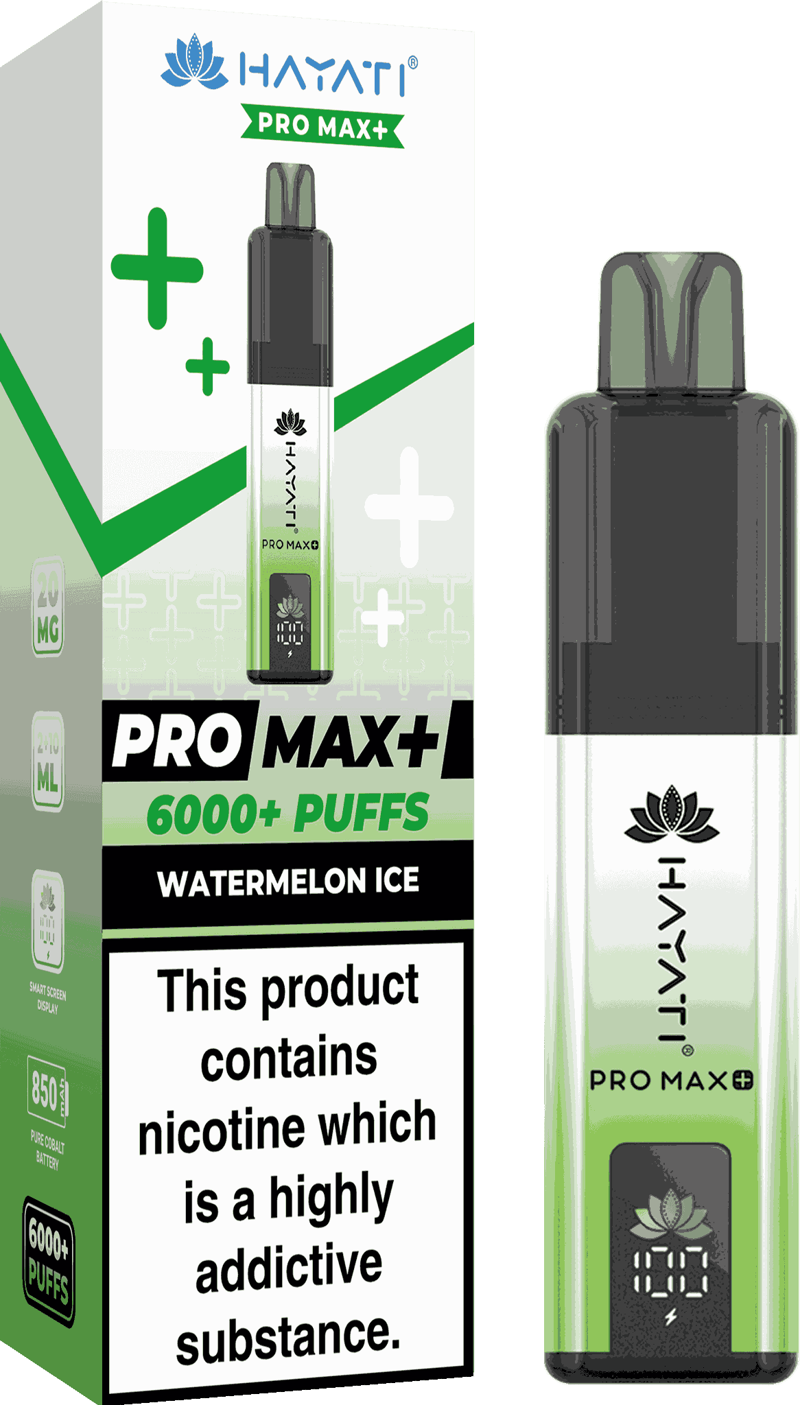 Hayati Pro Max Plus 6000 Puffs Box of 5