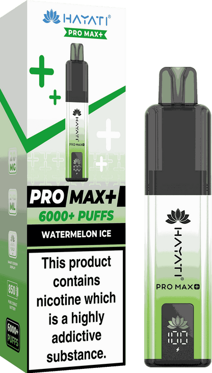 Hayati Pro Max Plus 6000 Puffs Box of 5