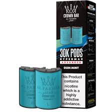 Al Fakher Crown Bar 30K Hypermax Refills Pods - Box of 5