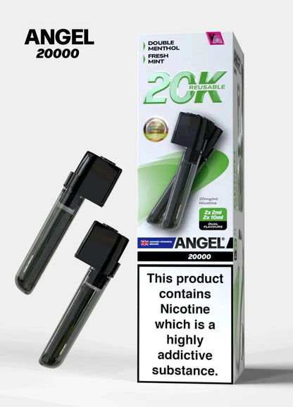Angel 20000 Puffs Prefilled Pods Box of 5