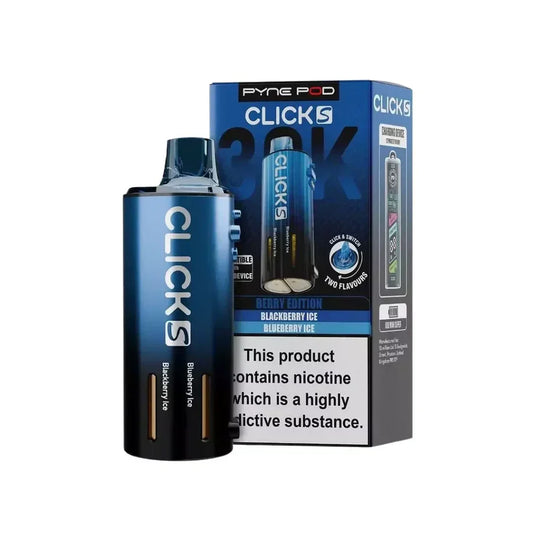 Pyne Pod Click S 30K Prefilled Replacement Pods - Box of 5