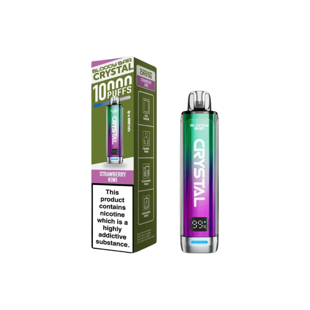 Bloody Bar Crystal 10000 Puffs Disposable Vape Kit | Box of 10 - #Vapewholesalesupplier#
