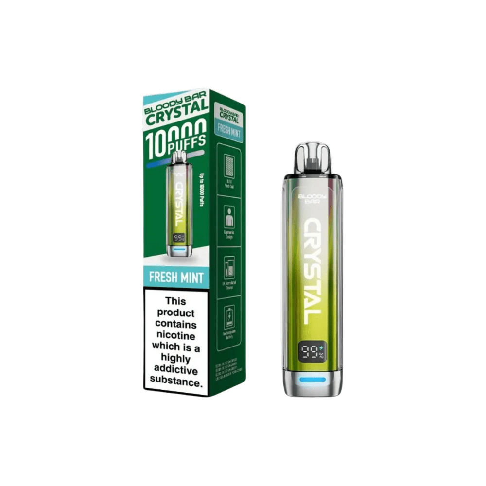 Bloody Bar Crystal 10000 Puffs Disposable Vape Kit | Box of 10 - #Vapewholesalesupplier#