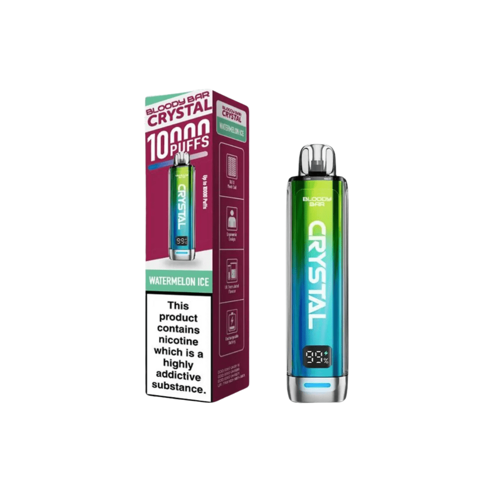 Bloody Bar Crystal 10000 Puffs Disposable Vape Kit | Box of 10 - #Vapewholesalesupplier#