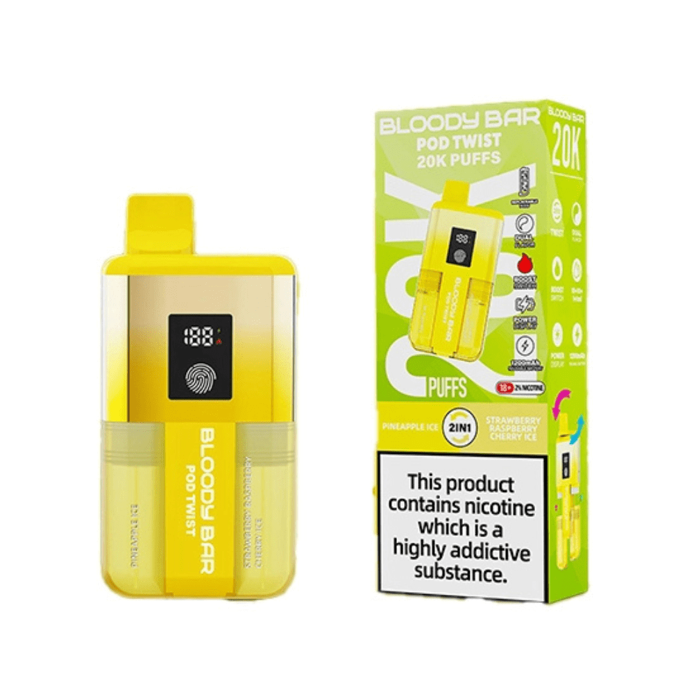 Bloody Bar Pod Twist 20K Prefilled Pod Kit Box of 5 - Vapewholesalesupplier