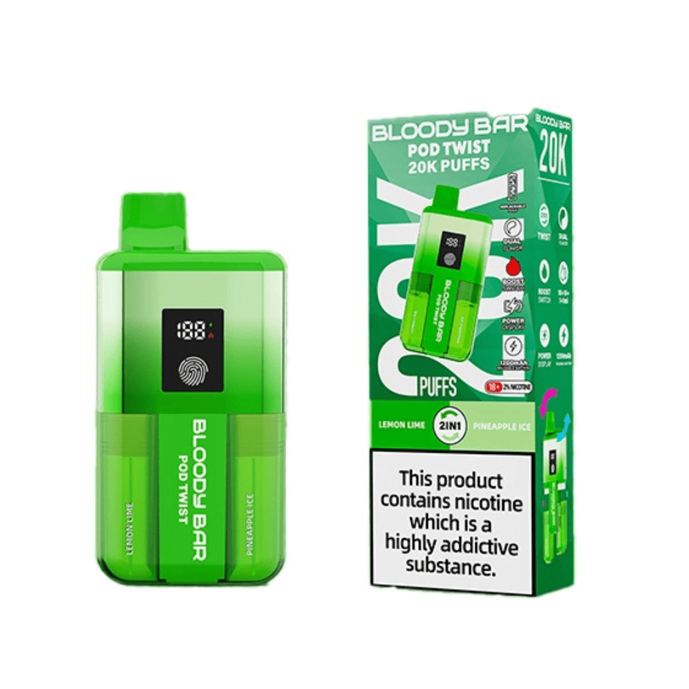 Bloody Bar Pod Twist 20K Prefilled Pod Kit Box of 5 - Vapewholesalesupplier