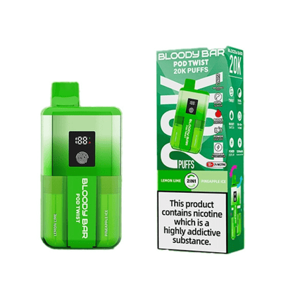Bloody Bar Pod Twist 20K Prefilled Pod Kit Box of 5 - Vapewholesalesupplier