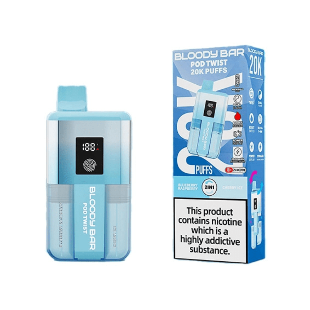 Bloody Bar Pod Twist 20K Prefilled Pod Kit Box of 5 - Vapewholesalesupplier