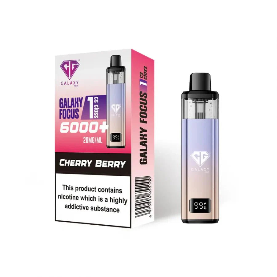 Crystal Galaxy Focus 1 6000 Prefilled Pod Kit Box of 5 - Vapewholesalesupplier