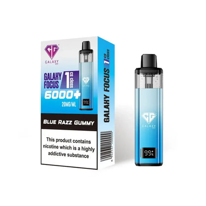Crystal Galaxy Focus 1 6000 Prefilled Pod Kit Box of 5 - Vapewholesalesupplier