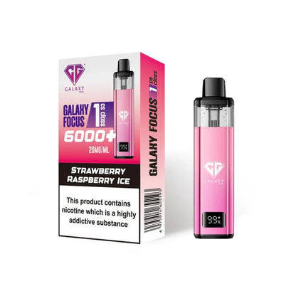 Crystal Galaxy Focus 1 6000 Prefilled Pod Kit Box of 5 - Vapewholesalesupplier