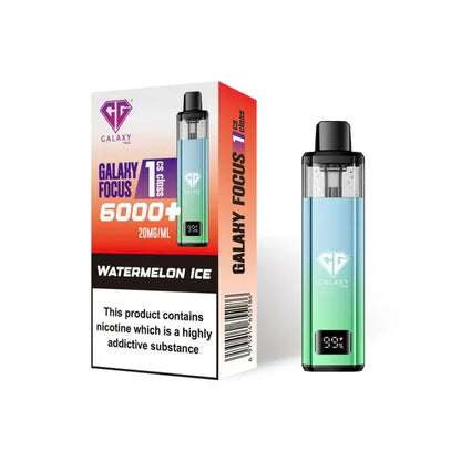 Crystal Galaxy Focus 1 6000 Prefilled Pod Kit Box of 5 - Vapewholesalesupplier