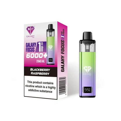 Crystal Galaxy Focus 1 6000 Prefilled Pod Kit Box of 5 - Vapewholesalesupplier