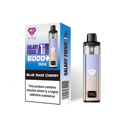 Crystal Galaxy Focus 1 6000 Prefilled Pod Kit Box of 5 - Vapewholesalesupplier