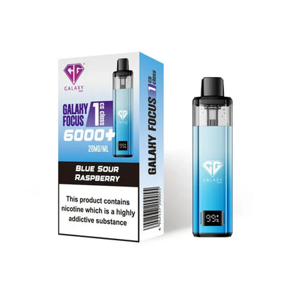 Crystal Galaxy Focus 1 6000 Prefilled Pod Kit Box of 5 - Vapewholesalesupplier