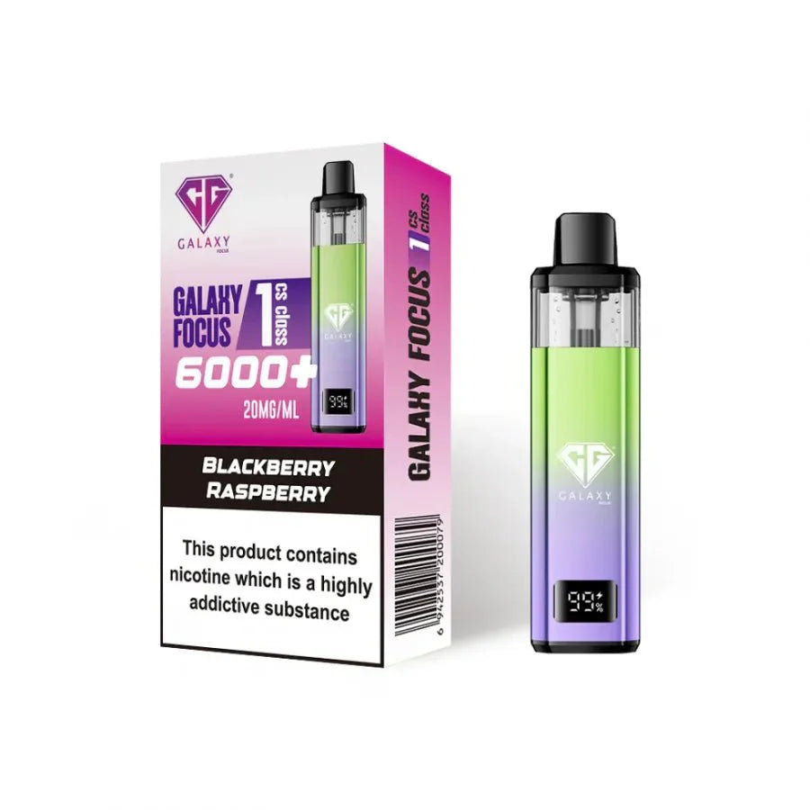 Crystal Galaxy Focus 1 6000 Prefilled Pod Kit Box of 5 - Vapewholesalesupplier