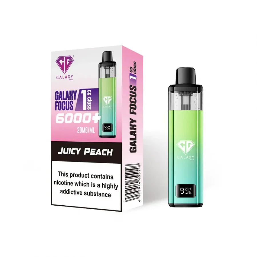 Crystal Galaxy Focus 1 6000 Prefilled Pod Kit Box of 5 - Vapewholesalesupplier