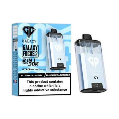 Crystal Galaxy Focus 2 30K Disposable Vape Device | Box of 5 - #Vapewholesalesupplier#
