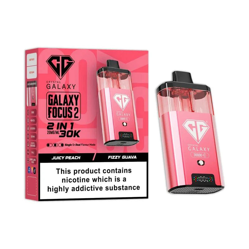 Crystal Galaxy Focus 2 30K Disposable Vape Device | Box of 5 - #Vapewholesalesupplier#