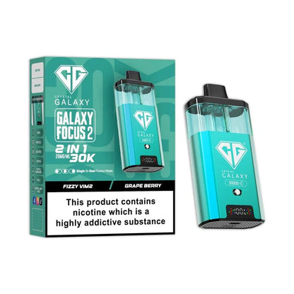 Crystal Galaxy Focus 2 30K Prefilled Pod Kit | Box of 5