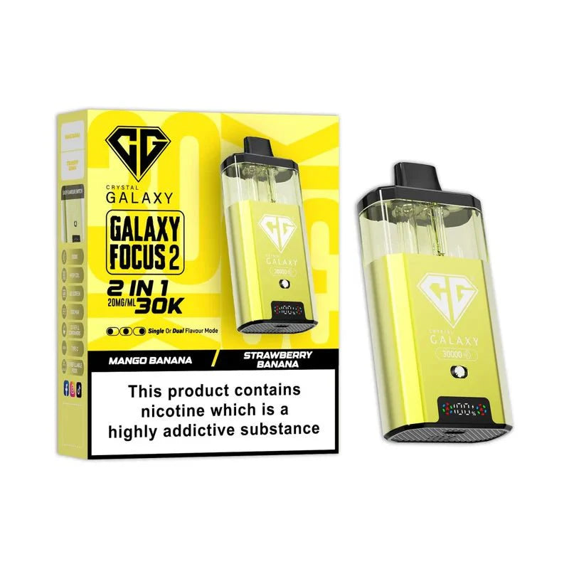 Crystal Galaxy Focus 2 30K Disposable Vape Device | Box of 5 - #Vapewholesalesupplier#
