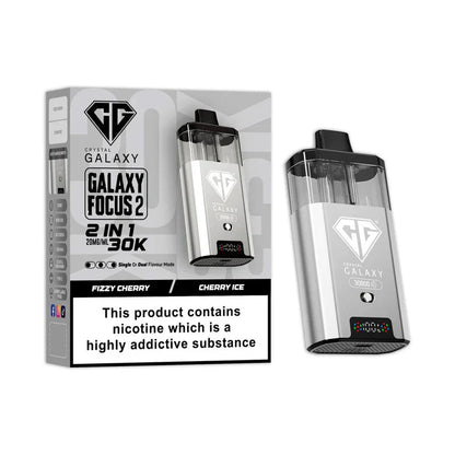Crystal Galaxy Focus 2 30K Disposable Vape Device | Box of 5 - #Vapewholesalesupplier#