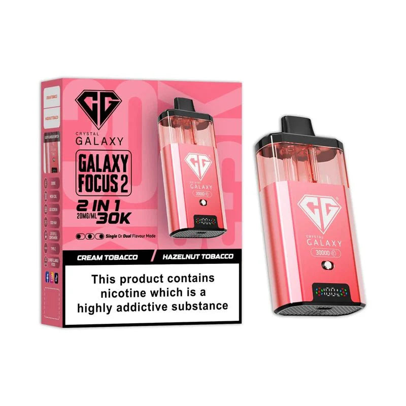 Crystal Galaxy Focus 2 30K Disposable Vape Device | Box of 5 - #Vapewholesalesupplier#