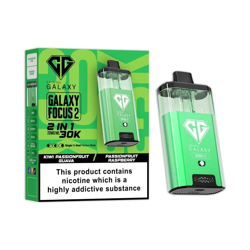 Crystal Galaxy Focus 2 30K Disposable Vape Device | Box of 5 - #Vapewholesalesupplier#