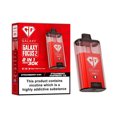 Crystal Galaxy Focus 2 30K Disposable Vape Device | Box of 5 - #Vapewholesalesupplier#
