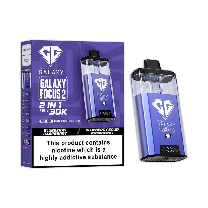 Crystal Galaxy Focus 2 30K Disposable Vape Device | Box of 5 - #Vapewholesalesupplier#
