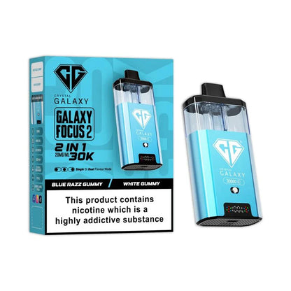 Crystal Galaxy Focus 2 30K Disposable Vape Device | Box of 5 - #Vapewholesalesupplier#