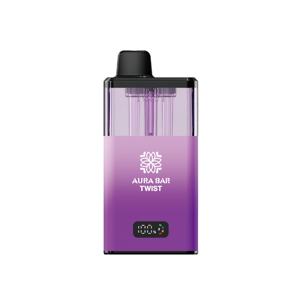 Crystal Prime Aura Bar Twist 40k Prefilled Pod Kit | Box of 5 - Vapewholesalesupplier