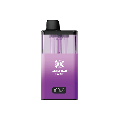 Crystal Prime Aura Bar Twist 40k Prefilled Pod Kit | Box of 5 - Vapewholesalesupplier