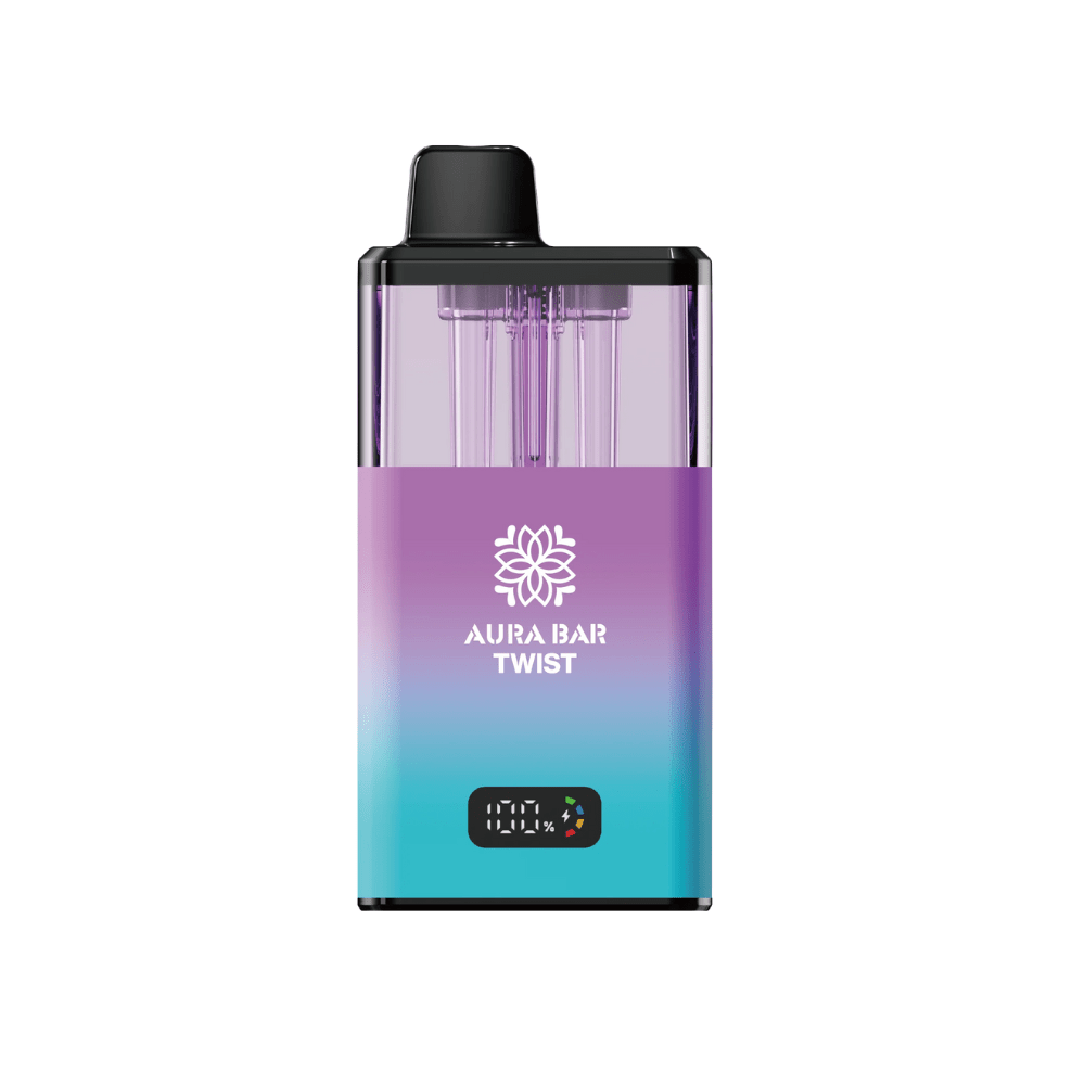 Crystal Prime Aura Bar Twist 40k Prefilled Pod Kit | Box of 5 - Vapewholesalesupplier