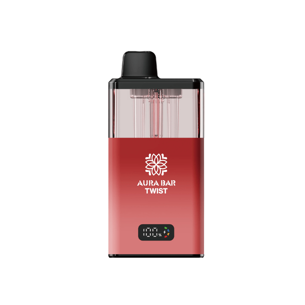 Crystal Prime Aura Bar Twist 40k Prefilled Pod Kit | Box of 5 - Vapewholesalesupplier