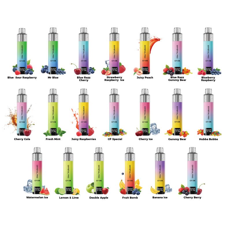 The Crystal Pro CP 10k Pre-Filled Pod Kit | Box of 5